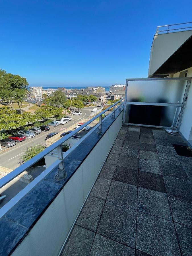 Studio Calme Avec Terrasse Vue Mer Pleneuf-Val-Andre Exterior foto
